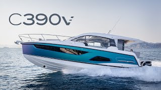 Sealine C390v  Exclusive Explanation Cut [upl. by Nilauqcaj]