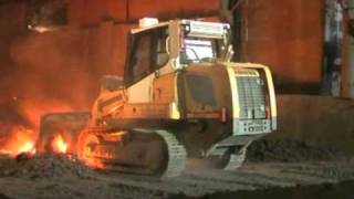 Liebherr LR 634 STEEL MILL LOADER [upl. by Adyl]