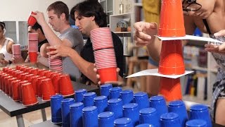 7 Fun amp Cheap Party Games with Cups Minute to Win It GamesPART 1 [upl. by Averill]