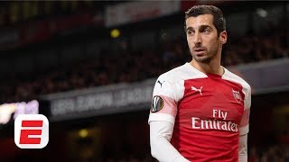 Henrikh Mkhitaryan forced to miss Europa League final Should Arsenal boycott  ESPN FC [upl. by Doherty]