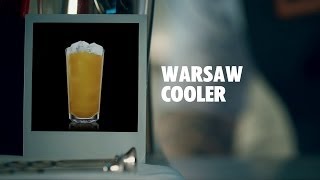 WARSAW COOLER DRINK RECIPE  HOW TO MIX [upl. by Raviv213]