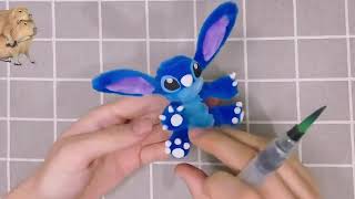 Handicraft Business from Home  Easy Pipe Cleaner Crafts Animals amp Adorable Stitch Creations [upl. by Pfaff]