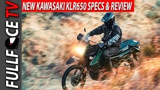 2017 Kawasaki KLR650 Review Specs and Rumors [upl. by Nyvets]