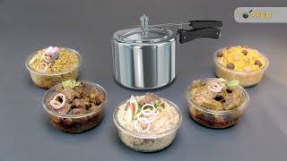 Topper Pressure Cooker  Topper Kitchenware [upl. by Ahsinaw75]