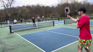 NickAndy vs BrianTom 40 Pickleball Flex League [upl. by Rafa]