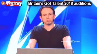 Andrew Lancaster Trump Impersonator Auditions Britains Got Talent 2018 BGT S12E02 [upl. by Klepac]