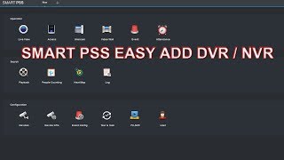 Smartpss Dahua DVR Add । ডাহুয়া ডিভিআর কিভাবে অ্যাড করবেন সফটওয়্যার এ Bangla [upl. by Jeffy654]