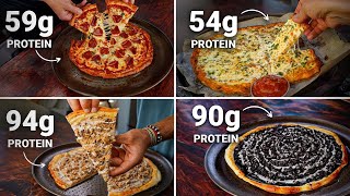 25 LowCalorie High Protein Pizza Recipes [upl. by Mia]