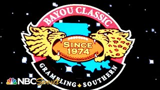 Family and tradition meet in 50th Bayou Classic featuring Southern Grambling  NBC Sports [upl. by Nesyaj]