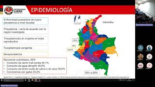 Toxoplasmosis gestacional [upl. by Esiocnarf]