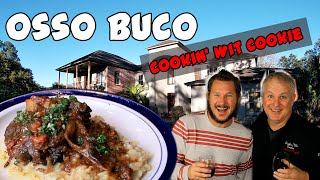 Osso Buco  Braised Beef Shank Marrow Risotto Gremolata Sauce cooking beef ossobuco [upl. by Nohsid541]