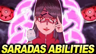 Saradas Mangekyou Sharingan Abilities EXPLAINED Boruto Chapter 80 [upl. by Anreval836]