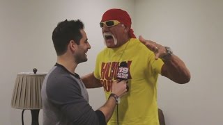 Hulk Hogan Why he called the Superdome the wrong name TNA vs WWE Undertakers streak more [upl. by Suk701]