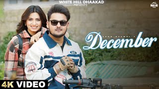 Sukh Deswal  December Official Video  Nidhi Sharma  Gold E Gill  Latest Haryanvi Song 2024 [upl. by Cassady160]