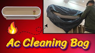 Finally Apne Lloyd Stellar Ac Ke Liye Ac Cleaning Bag Khareed Liye ✨😎  AC Cleaning Bag  Lloyd Ac [upl. by Shanney]