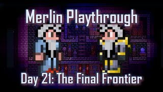 Terraria  Caster playthrough Day 21 quotThe Final Frontierquot [upl. by Annette]