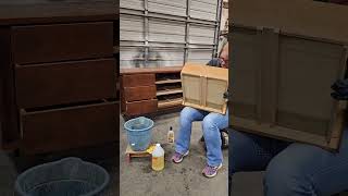 Furniture Flip Without Refinishing diy furnituremakeover painting furniturerenovation [upl. by Arissa625]