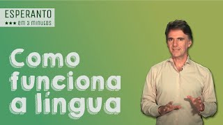 Como funciona a língua Esperanto [upl. by Aloiv634]