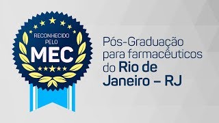 PósGraduação para farmacêuticos do Rio de Janeiro  RJ [upl. by Rednazxela]