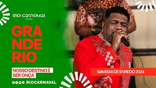 GRANDE RIO Carnaval 2024  Sambas de Enredo  Clipe Oficial [upl. by Grosz337]