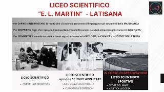 Presentazione liceo SCIENTIFICO e SCIENZE APPLICATE [upl. by Strohl89]