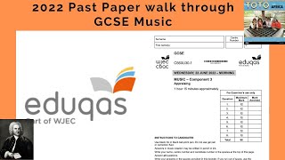 Eduqas GCSE Music Exam Paper Walk Through [upl. by Attalanta801]