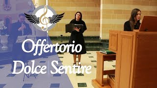 musica per matrimonio in chiesa offertorio dolce sentire oboe voce e organo [upl. by Burger847]