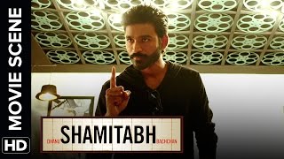 SUCH is the worlds most powerful IDEA  Shamitabh  Movie Scene [upl. by Harret991]