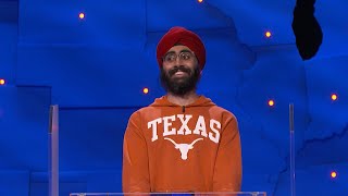 A Big Wager Catapults This Student Into the Finals  Jeopardy National College Championship [upl. by Cid]