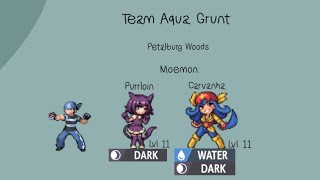 Moemon Star Emerald  Petalburg Woods Team Aqua Grunt [upl. by Aneekal]