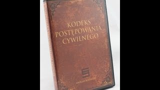 KODEKS POSTĘPOWANIA CYWILNEGO MP3  DO SŁUCHANIA  KPC  Audiobook [upl. by Ahsille208]