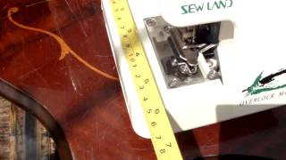 Sewland Overlock Sewing Machine overlocker  over lock sewing machine See Video [upl. by Kentiggerma388]