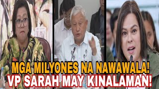 MILYONES NA NAWAWALA VP SARAH MAY KINALAMAN PEMINTEL AALAMIN ANG PUNOT DULO [upl. by Ynnep]