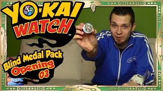 YoKai Watch Series 1 Blind Medal Pack Openings  Part 3  FAN FAVORITES [upl. by Leisam]