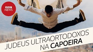 Judeus ultraortodoxos jogam capoeira em Israel [upl. by Auqemahs]