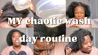 Wash day using Olaplex healthy hair starter [upl. by Odnuges920]