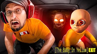 Escaping The Baby in Yellow White Rabbit Exit FGTeeV Cant Stop Screaming Gameplay [upl. by Gowrie83]