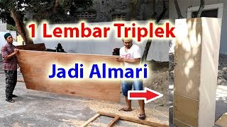 KerenSatu Lembar Triplek jadi sebuah Almari [upl. by Grevera]