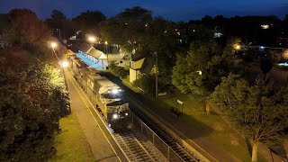 NJTransit amp Norfolk Southern H70 At Radburn Station [upl. by Maclean]