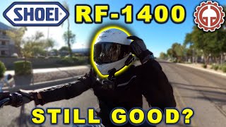 Shoei RF1400 Helmet Review 5 Months Later [upl. by Notsew]