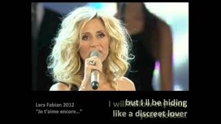 Lara Fabian  Je TAime Encore  English Translation [upl. by Azelea]