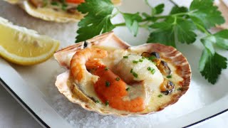 Recette  Coquilles SaintJacques à la dieppoise [upl. by Evante397]