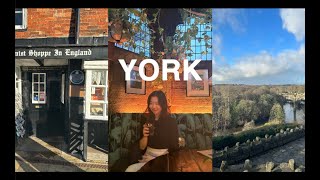 네스버러 요크 당일치기 여행  Come spend a day with me to York and Knaresborough [upl. by Ydne708]