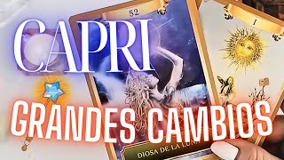 CAPRICORNIO quotQué Grandes Cambios Vas A Manifestar Próximamentequot Tarot Futuro Inmediato [upl. by Adnileb]