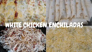 White Chicken Enchiladas [upl. by Ennavoj773]