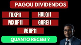 RECEBI DIVIDENDOS [upl. by Durwood]