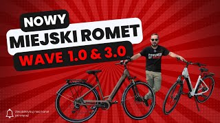 Fajny miejski rower elektryczny Sprawdź NOWOŚĆ Romet Wave 10 i 30 [upl. by Toor]