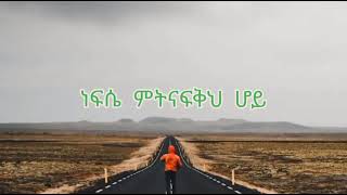 Frehiwot Abebaw quotነፍሴ የምትወድህquot nefse yemtwedh lyrics video 2014 [upl. by Luapleahcim]