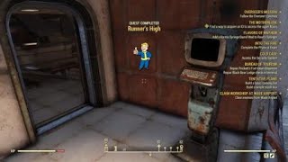 Fallout 76  Runners High  Physical Exam [upl. by Norman]