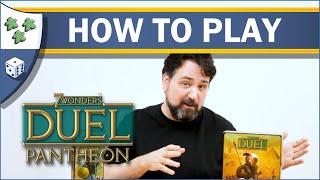 How to Play 7 Wonders Duel Pantheon [upl. by Omlesna]